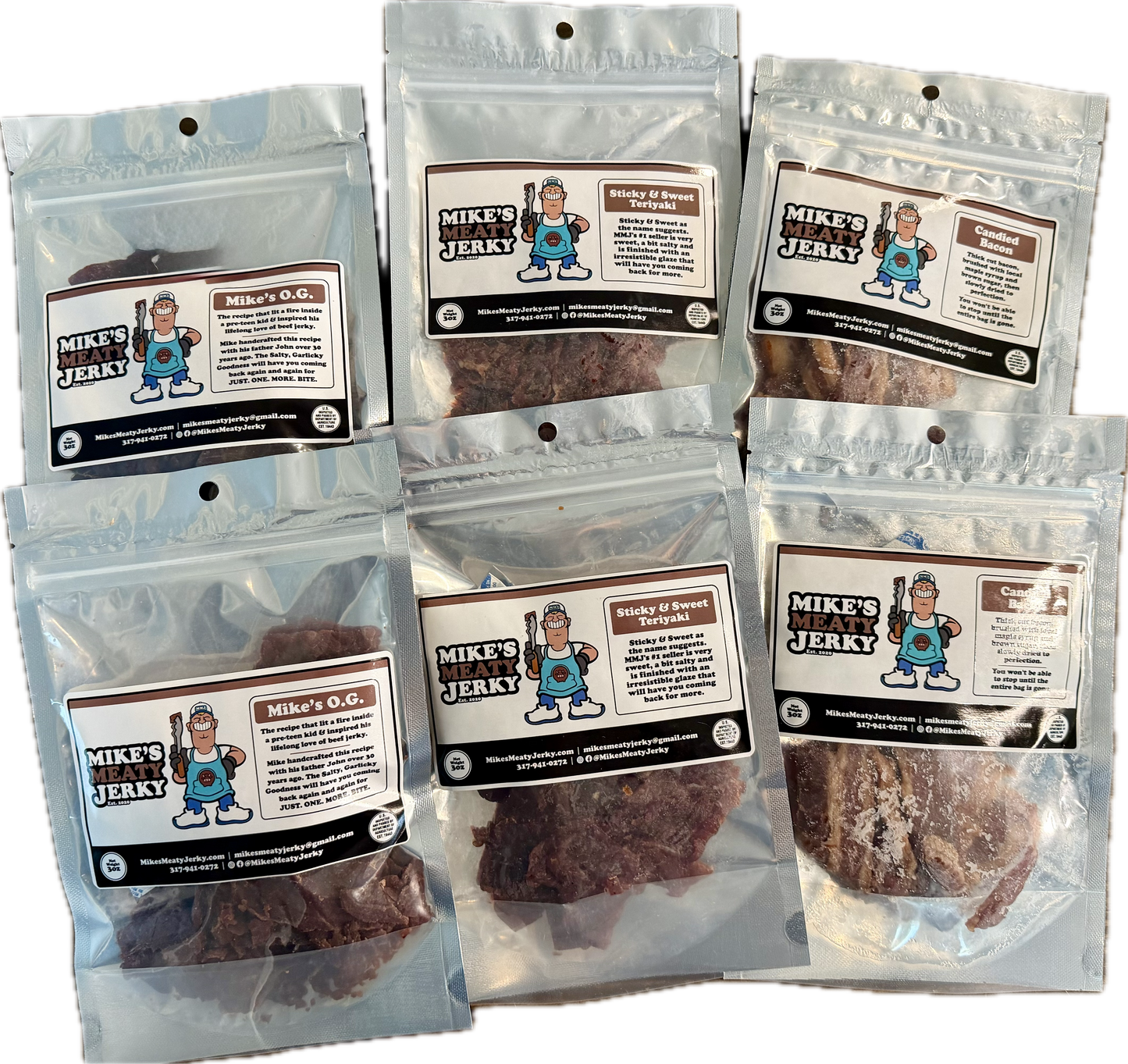 Give Me All the Meats Bundle (6 bags)