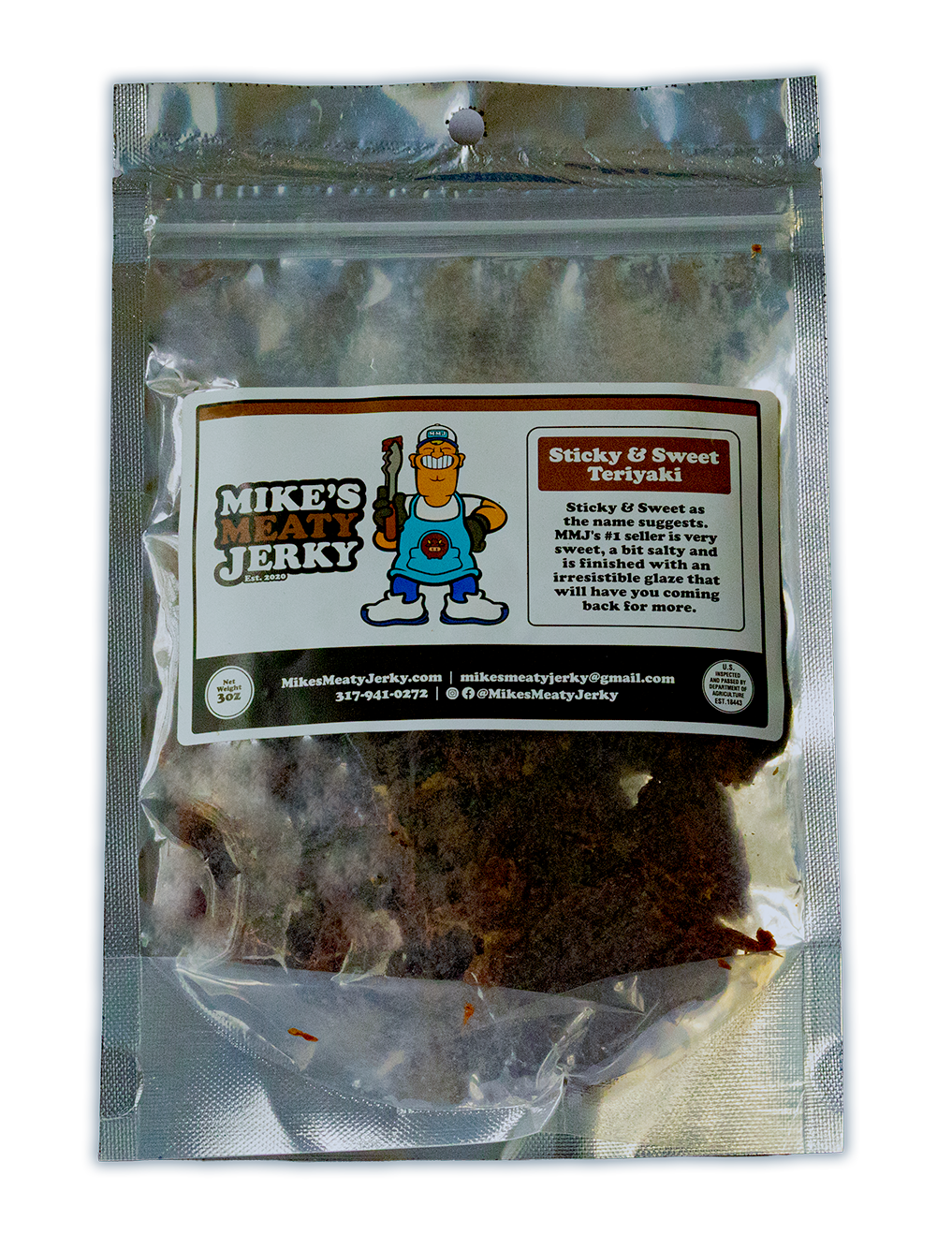 Teriyaki pegajoso y dulce